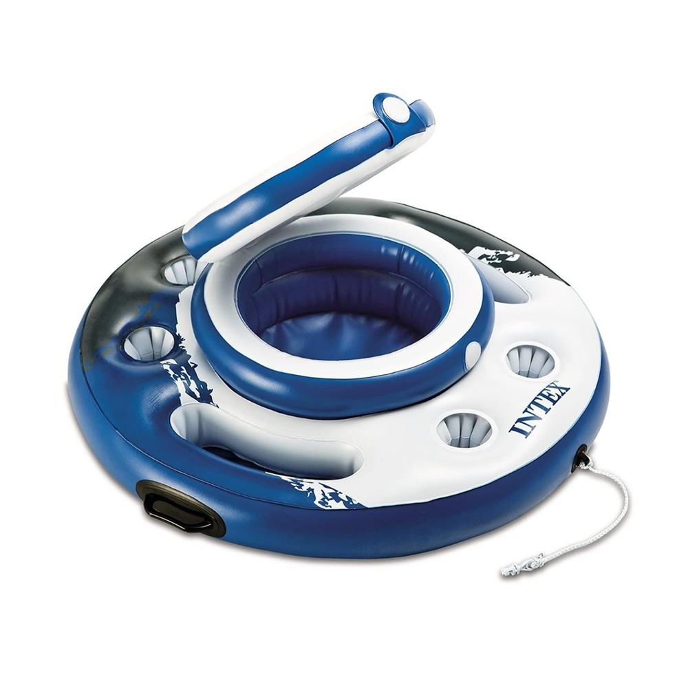 Intex Mega Chill, Inflatable Floating Cooler, 35" Diameter